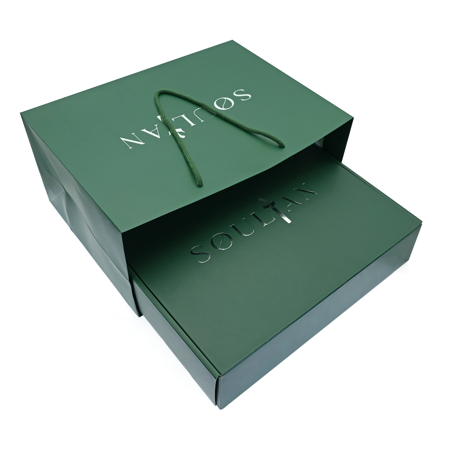 Luxury Cardboard Gift Bags with Elegant Handles