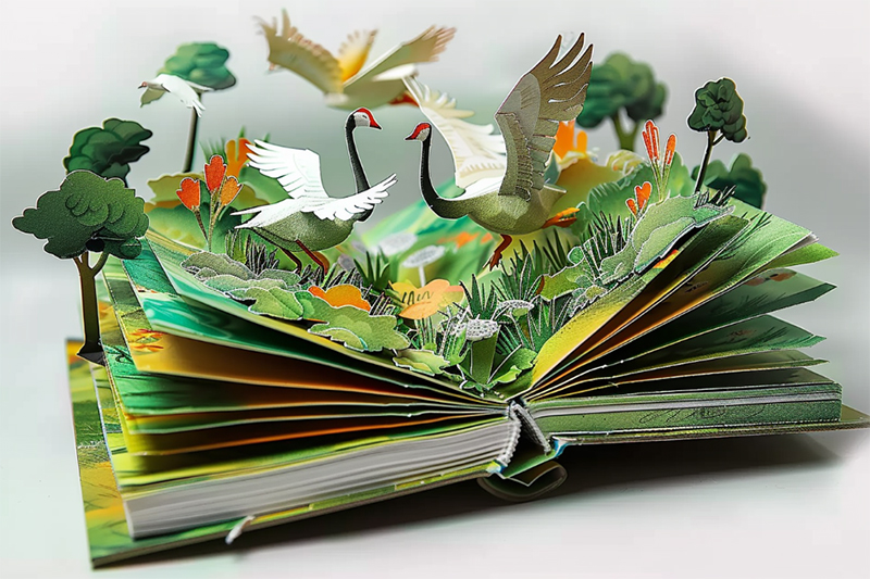 Children's interactive picture book printing