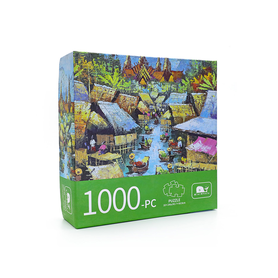 OEM Educational Game Cartoon Jigsaw Puzzle