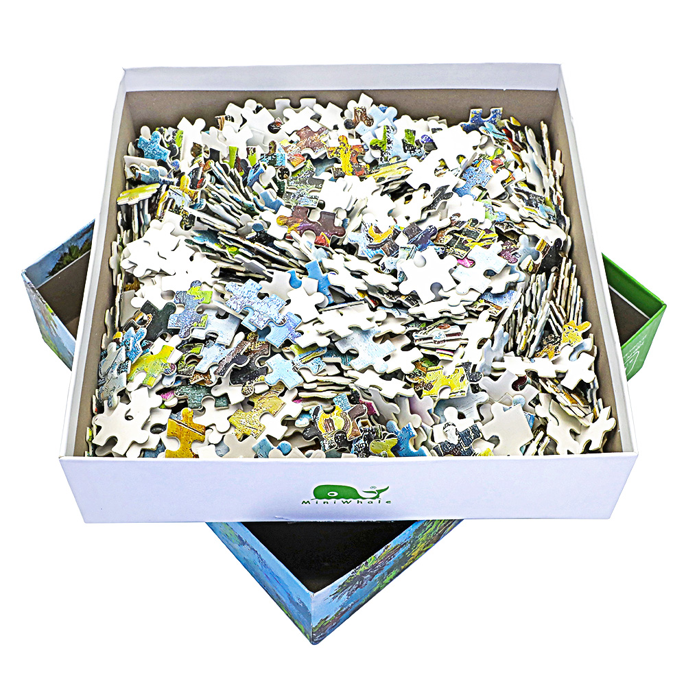 OEM Educational Game Cartoon Jigsaw Puzzle