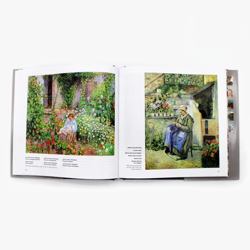 Premium Hardcover Impressionist Artist Art Catalogue & Painting Collection Books