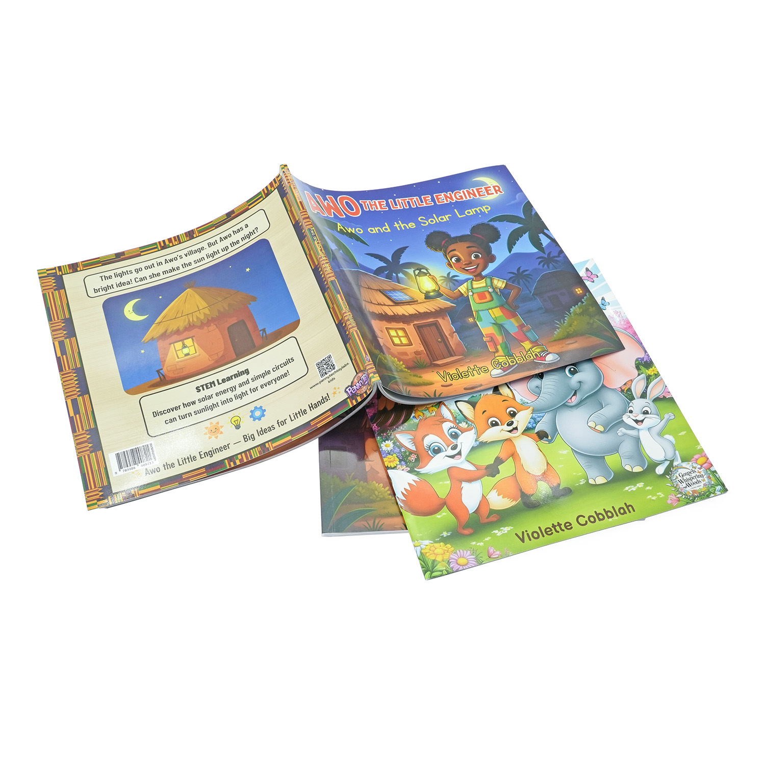 Custom Printed Softcover Children's STEM/Educational Picture Books