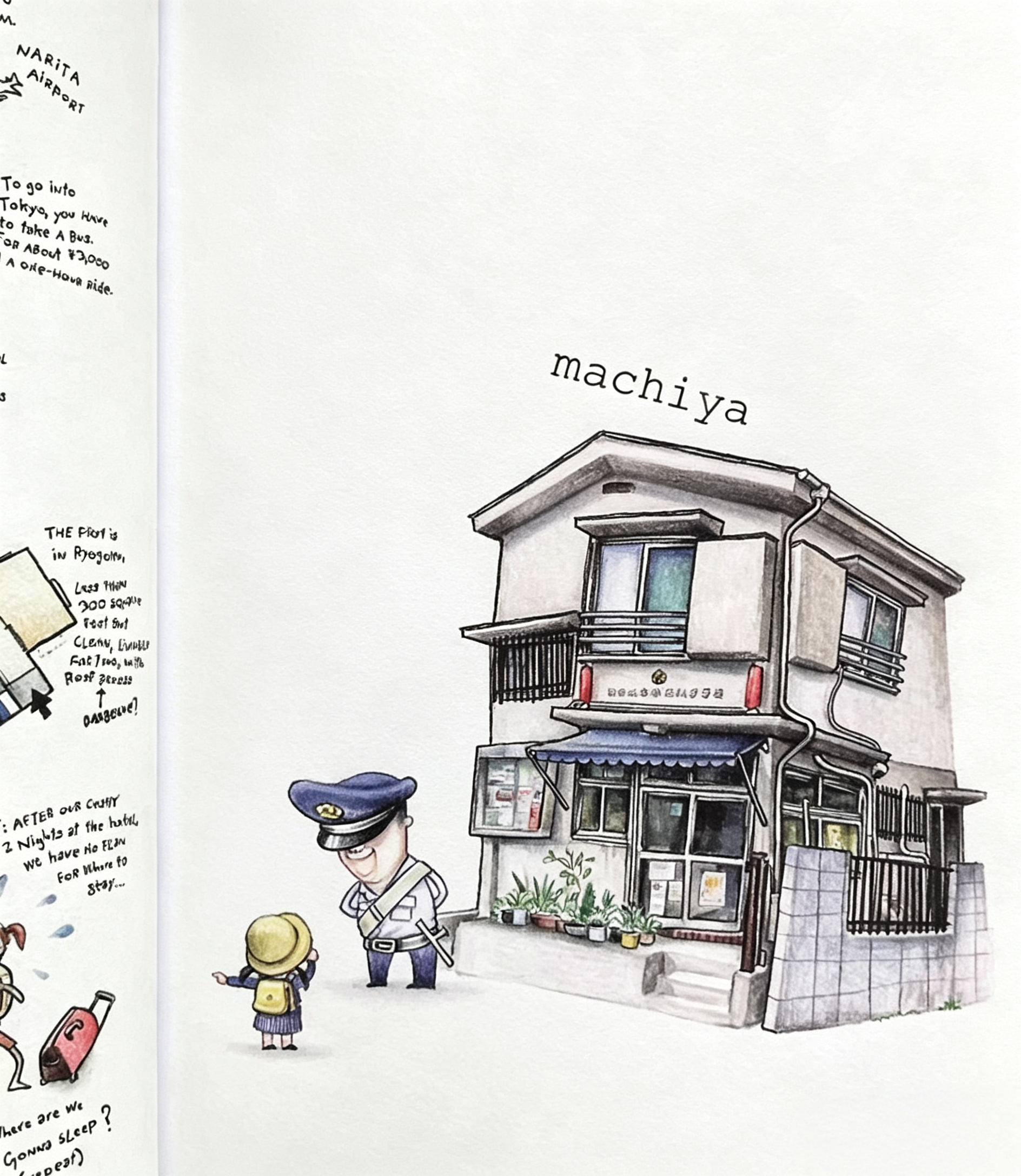 Custom Trade Softcover Graphic Travel Sketch & Illustration Memoir Books
