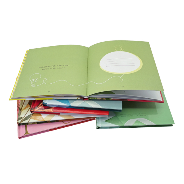 Custom Hardcover Fill-In Gift Memory Books for Special Occasions