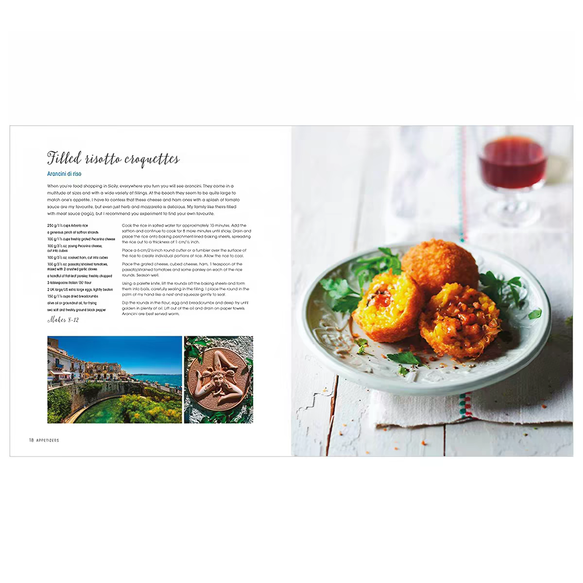 Custom Hardcover Mediterranean Regional Cuisine Cookbook Printing Service