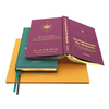 Luxury Cloth-Bound Hardcover Books with Gilded Page Edges & Custom Embossing