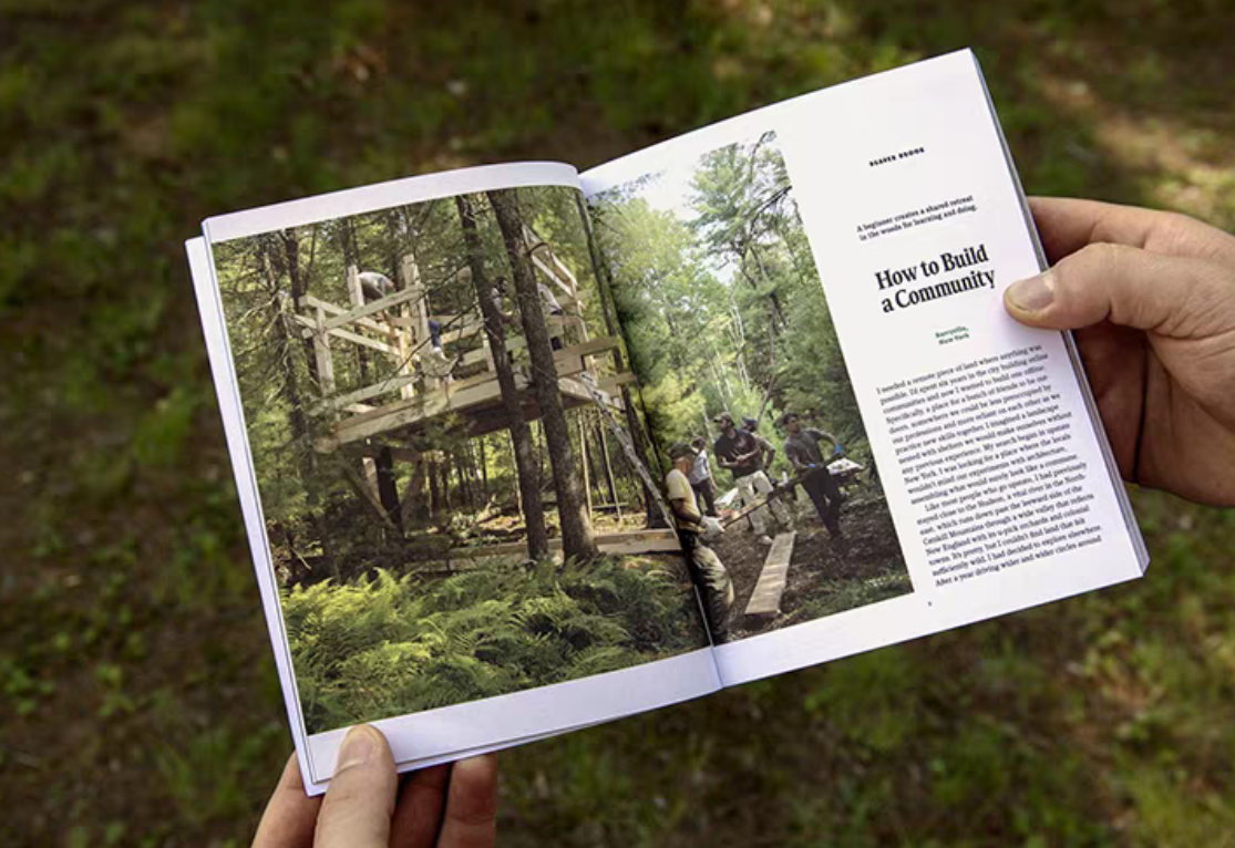 Custom Softcover Outdoor Cabin & Wilderness Lifestyle Photo Zines & Guide Books