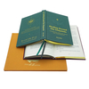 Luxury Cloth-Bound Hardcover Books with Gilded Page Edges & Custom Embossing