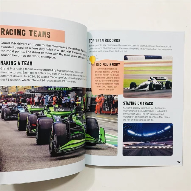 Custom Educational Paperback Fact & STEM Reference Books for Kids