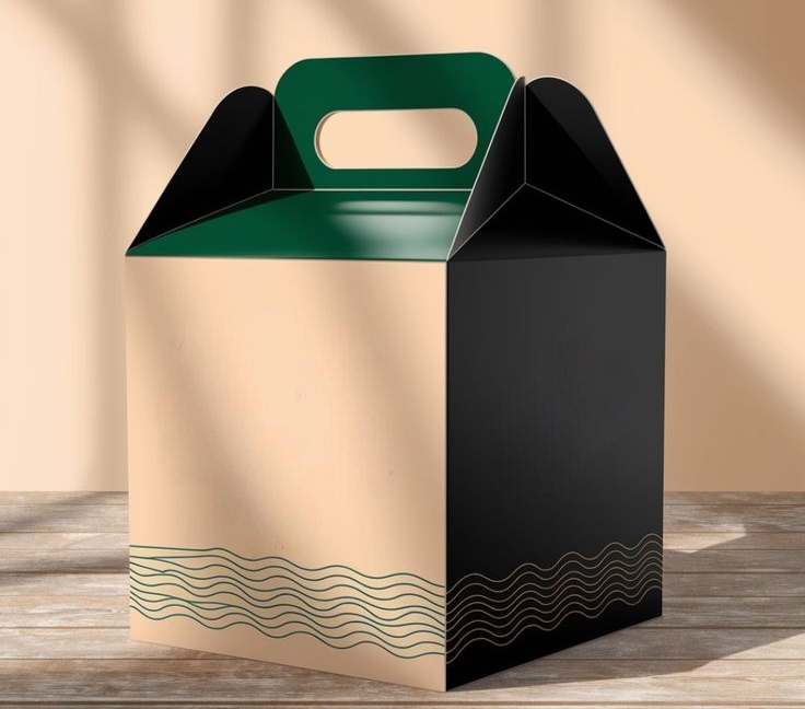 Custom Printed Gable-Top Takeout & Bakery Boxes