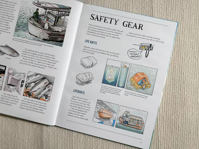 Custom Hardcover Technical Cutaway Illustration Educational Kids Reference Books