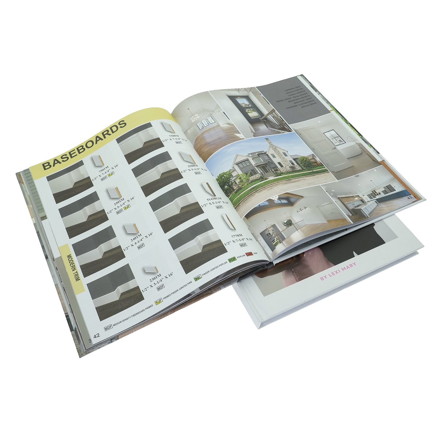 Custom Hardcover Product Catalog & Commercial Lookbooks