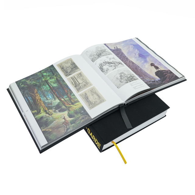 Cloth-Bound Luxury Artist Art Portfolio & Fine Art Sketch Hardcover Books