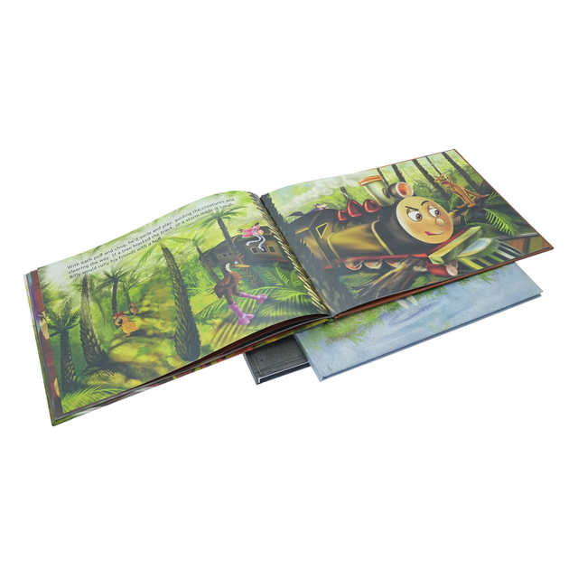 Custom Full-Spread Illustrated Hardcover Children’s Story Picture Books