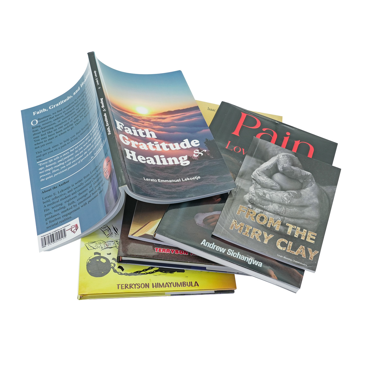 Custom Self-Help & Motivational Paperback & Hardcover Book Sets
